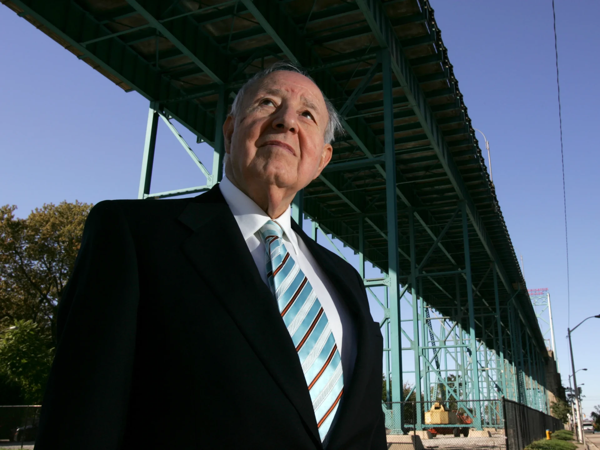Matty Moroun, former owner of the Ambassador Bridge